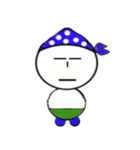 バンダナブルー2（個別スタンプ：11）