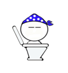 バンダナブルー2（個別スタンプ：23）