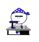 バンダナブルー2（個別スタンプ：38）
