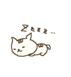 にゃんこ語のねこすけの冬 winter cat（個別スタンプ：3）