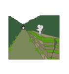 旅する廃ねずみ（個別スタンプ：32）