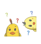 Chubby Quill Chicken and His Friend 2（個別スタンプ：8）