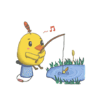 Chubby Quill Chicken and His Friend 2（個別スタンプ：19）