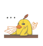 Chubby Quill Chicken and His Friend 2（個別スタンプ：35）