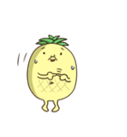 lovely Pineapple ＆ warm man Potato（個別スタンプ：5）