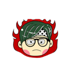 Cute Boy with Green Hair（個別スタンプ：20）