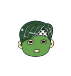 Cute Boy with Green Hair（個別スタンプ：25）