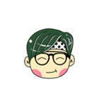 Cute Boy with Green Hair（個別スタンプ：39）