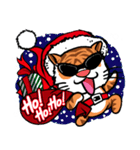Christmas Edition Santa Tiger ＆ friends（個別スタンプ：7）