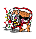 Christmas Edition Santa Tiger ＆ friends（個別スタンプ：10）