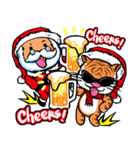 Christmas Edition Santa Tiger ＆ friends（個別スタンプ：11）
