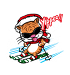 Christmas Edition Santa Tiger ＆ friends（個別スタンプ：13）