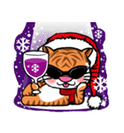 Christmas Edition Santa Tiger ＆ friends（個別スタンプ：19）