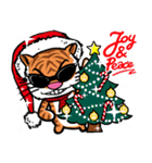 Christmas Edition Santa Tiger ＆ friends（個別スタンプ：24）