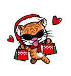 Christmas Edition Santa Tiger ＆ friends（個別スタンプ：29）