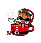 Christmas Edition Santa Tiger ＆ friends（個別スタンプ：32）
