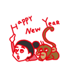 happy 2016 new year（個別スタンプ：30）