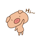 Buji the pig（個別スタンプ：1）