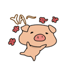 Buji the pig（個別スタンプ：3）