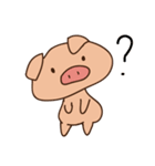 Buji the pig（個別スタンプ：6）