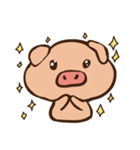 Buji the pig（個別スタンプ：24）