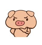 Buji the pig（個別スタンプ：35）