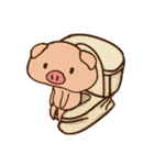 Buji the pig（個別スタンプ：36）