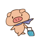 Buji the pig（個別スタンプ：38）