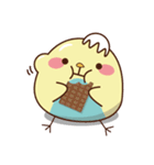 Blue belly chick（個別スタンプ：11）