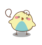 Blue belly chick（個別スタンプ：26）