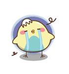 Blue belly chick（個別スタンプ：28）