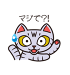 サバトラのスー（個別スタンプ：14）