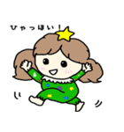 かわいい女の子ユミちゃん☆クリスマスver！（個別スタンプ：28）