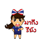 Thailand cheer girl Ver.2（個別スタンプ：24）