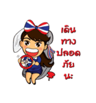 Thailand cheer girl Ver.2（個別スタンプ：26）