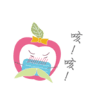 Ms. Apple（個別スタンプ：19）