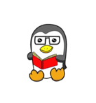 The Gray Seal and Gray Penguin（個別スタンプ：40）