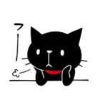黒猫モンロヲ（個別スタンプ：15）