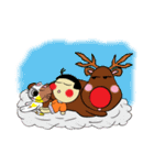 寝ぐせのなおちゃん No.20 晩秋・Xmas ver.（個別スタンプ：17）