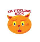 Birly the Cheerful Cat (English)（個別スタンプ：24）