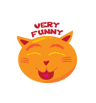 Birly the Cheerful Cat (English)（個別スタンプ：26）