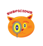 Birly the Cheerful Cat (English)（個別スタンプ：27）