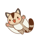 Sugar Cat Glider（個別スタンプ：19）