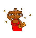 Cindy and Bobo Bear（個別スタンプ：9）