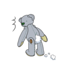 a gray ted（個別スタンプ：7）