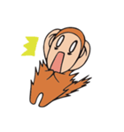 下山した猿（個別スタンプ：14）
