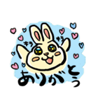 れっつ！うさぎくん（個別スタンプ：3）