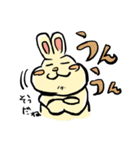 れっつ！うさぎくん（個別スタンプ：16）