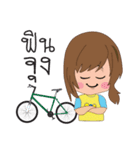 bicycle girls（個別スタンプ：8）