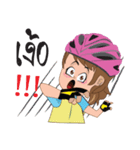 bicycle girls（個別スタンプ：22）